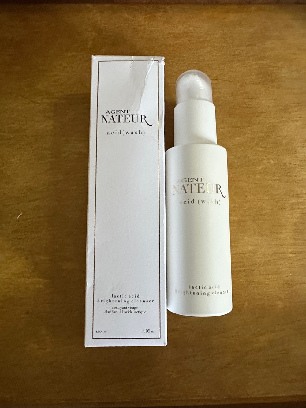 Agent Nateur Acid (Wash) Lactic Acid Brightening Cleanser